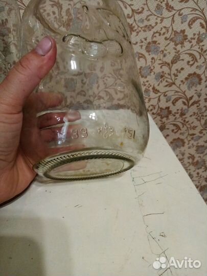 Банки для консервирования. 1,5 л. 2 шт. Красивые