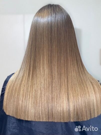 Кератиновое выпрямление волос,ботокс волос,бикси