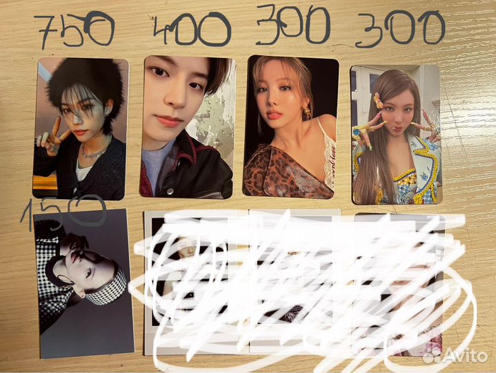 Карты stray kids, twice