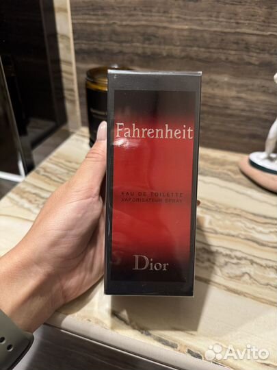 Dior fahrenheit туалетная вода оригинал