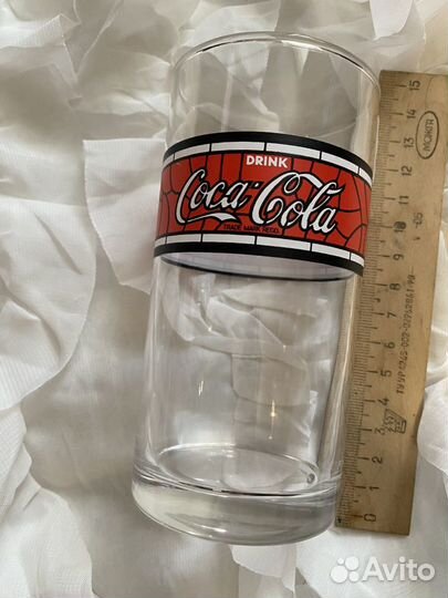 Бокал coca cola оригинал 1970 г