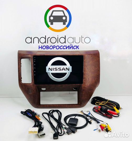 Новая мультимедия Nissan Patrol андроид магнитола