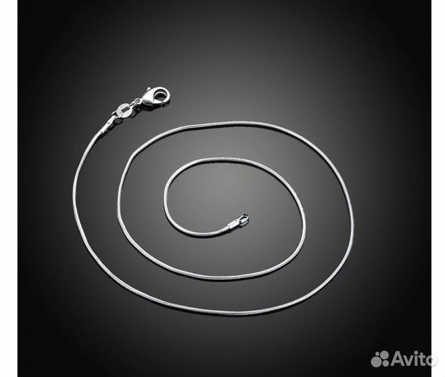Серебряная цепочка 50 см