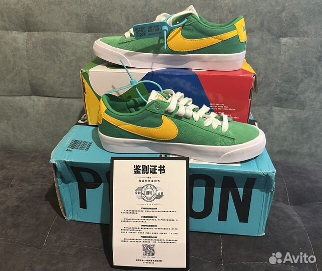 Кроссовки Nike Blazer Low SB Zoom Pro GT