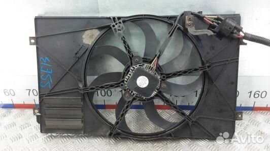 Вентилятор радиатора skoda octavia A5 (SSE13KE01)