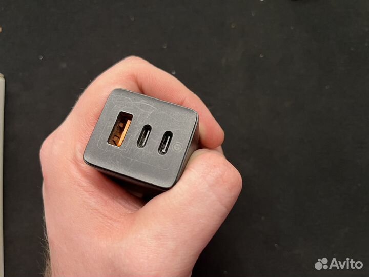 Блок питания Baseus GaN2Pro 65W, Черный