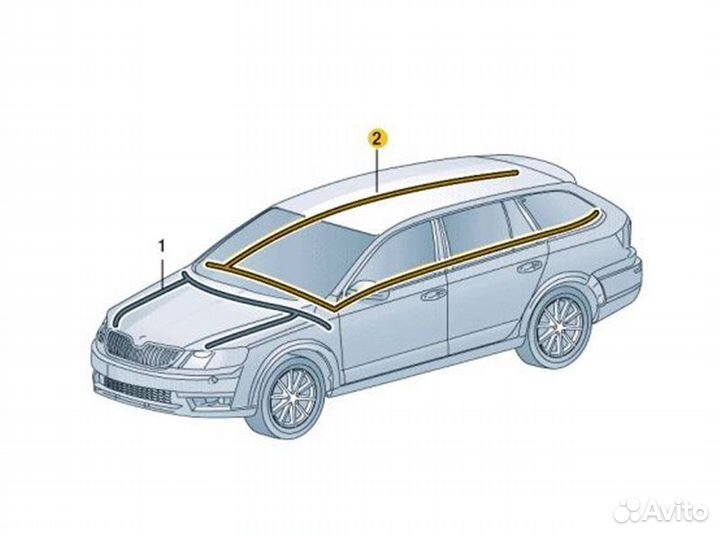 Проводка салона Skoda Octavia 5E3 CZD199339 2018