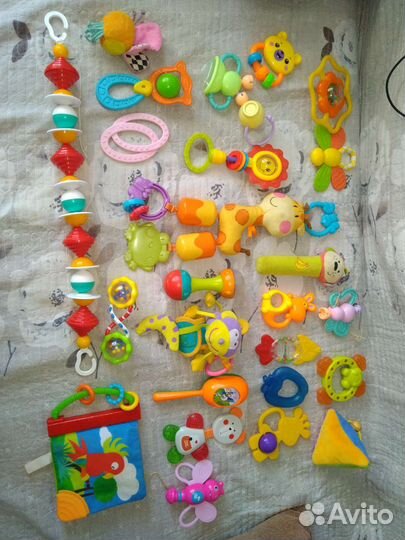 Погремушки прорезыватели