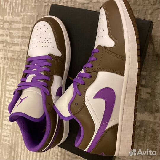 Air Jordan 1 low purple mocha