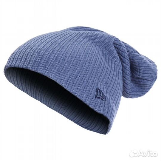 Шапка bauer New Era FLC Slouch Beanie SR р.OS (син