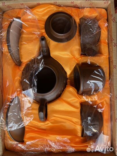 Китайский чайный набор глиненый