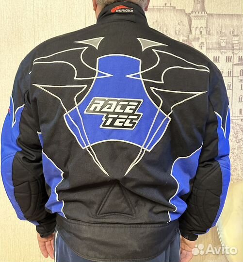Куртка мотоциклетная с защитой ребер 50-52