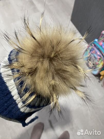 Зимняя шапка Nels с помпоном