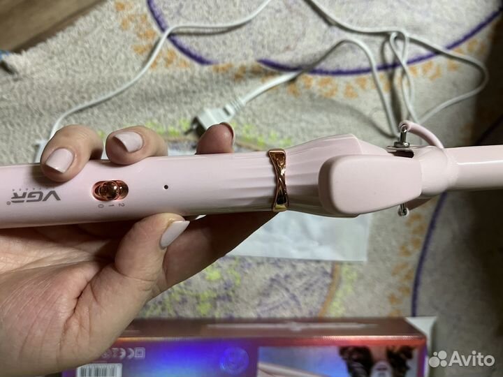 Плойка с зажимом новая