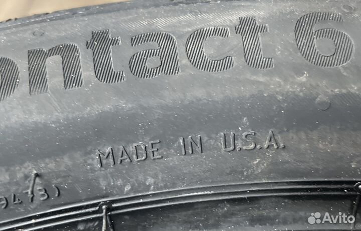 Continental PremiumContact 6 SSR 315/35 R22 и 275/40 R22