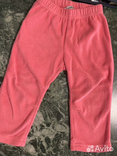 Флисовый костюм для девочки