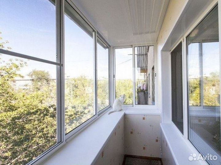 Изготовление алюминиевых окон для офиса и дома под