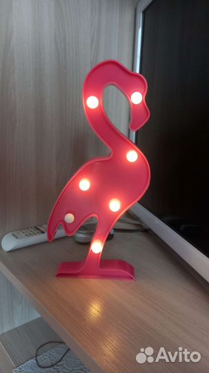 Светильник фламинго