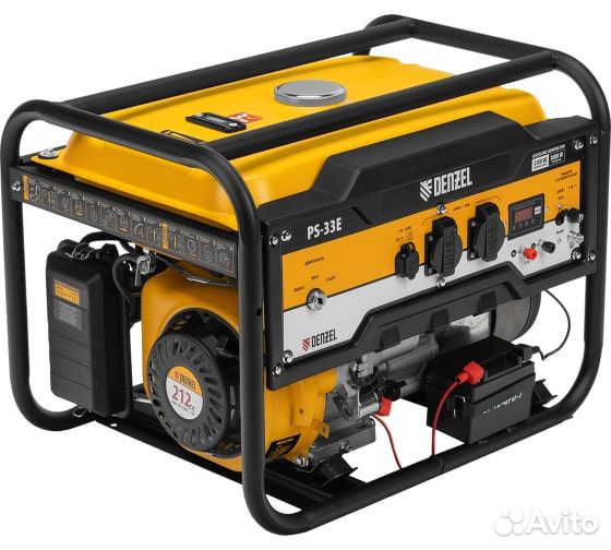 Бензиновый генератор Denzel PS-33E