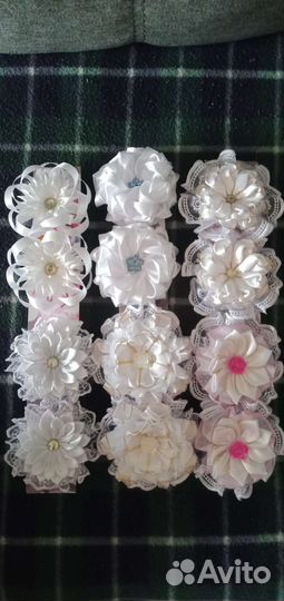 Бантики- резинки своими руками