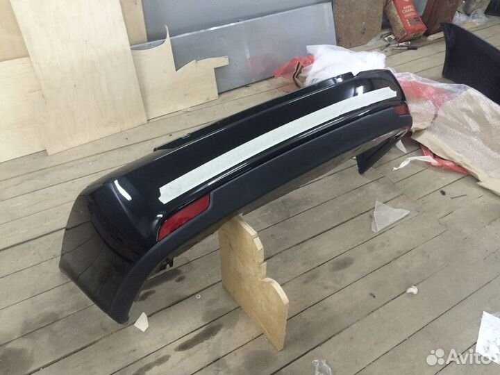 Бампер задний лада приора 2 В сборе в цвет