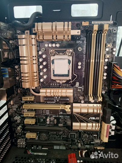 Материнская плата с процессором i7 4770к