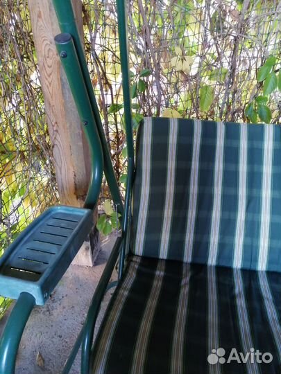 Садовые качели бу