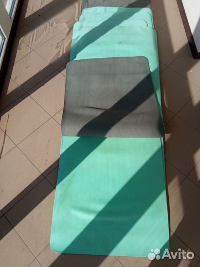 Коврик для йоги и фитнеса бу