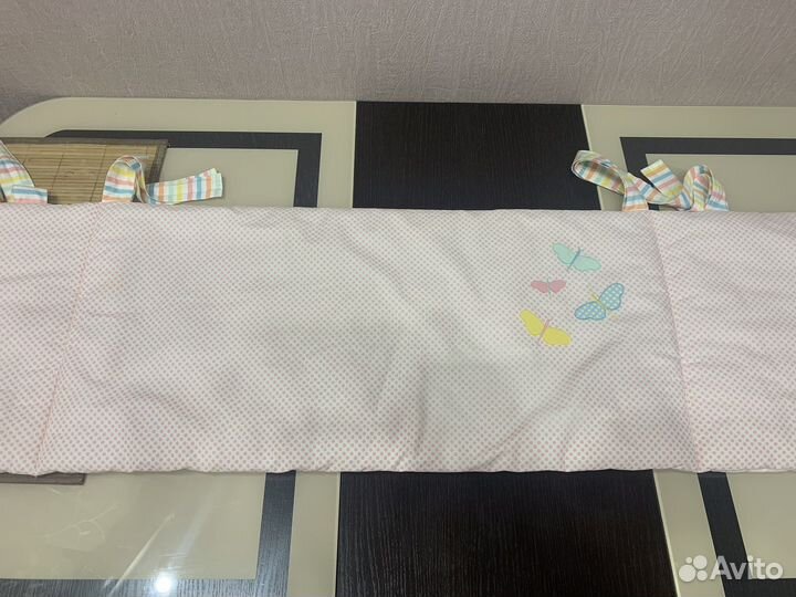Бортики на кроватку mothercare