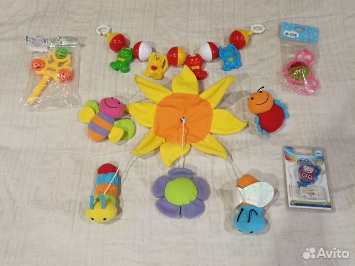 Детские игрушки пакетом 0+