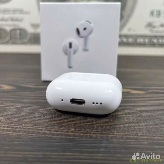 Наушники Airpods 4 с шумоподавлением