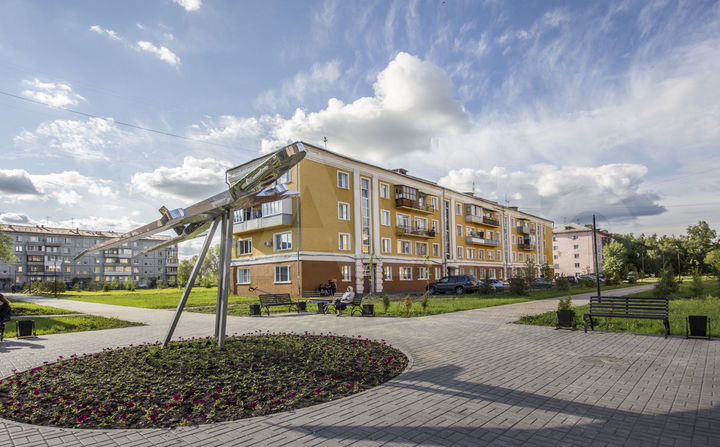 3-к. квартира, 71 м², 4/4 эт.