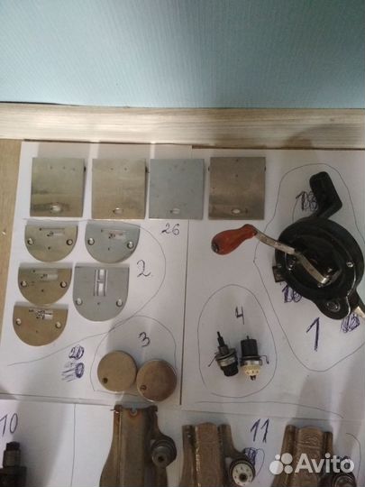 Запчасти для швейной машины -Чайка,пмз, Лучник,Тик