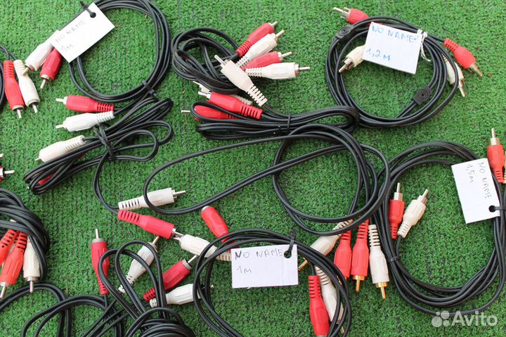 Кабели RCA (тюльпаны) много