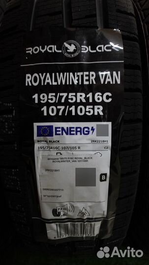 Royal Black Royal Winter Van 195/75 R16C 107R