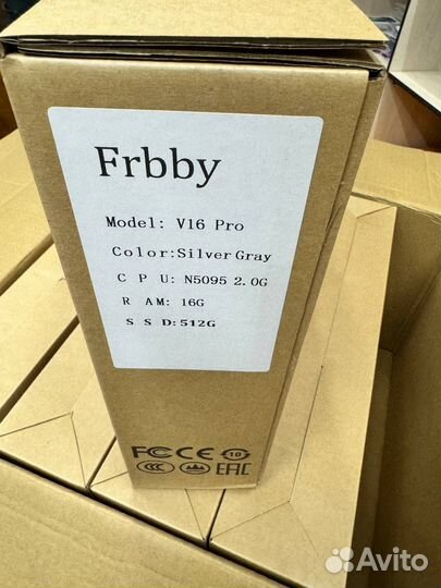 Notebook Frbby V16 Pro. 16/512GB