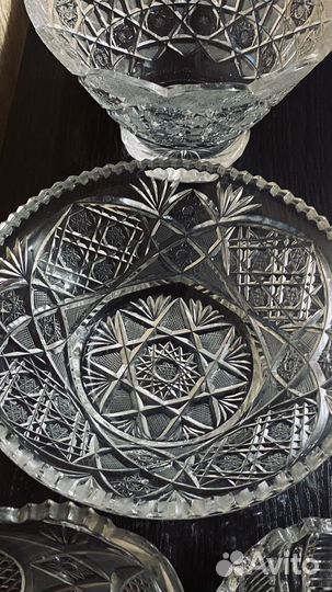 Ваза хрустальная СССР