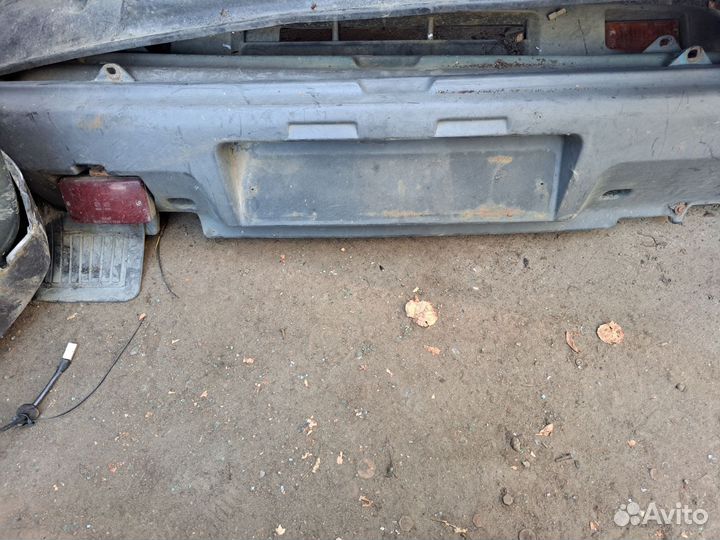 Задний бампер для Оки
