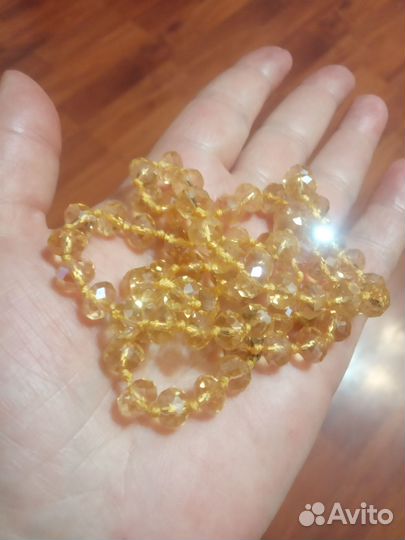 Серебряное кольцо с цитрином