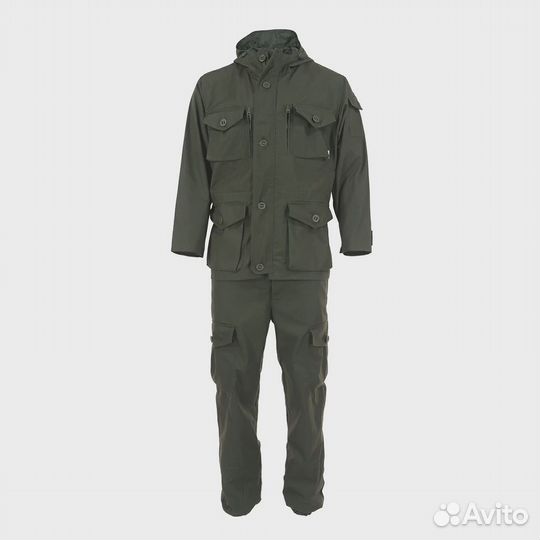 Костюм гроза (куртка+брюки) рип-стоп хаки