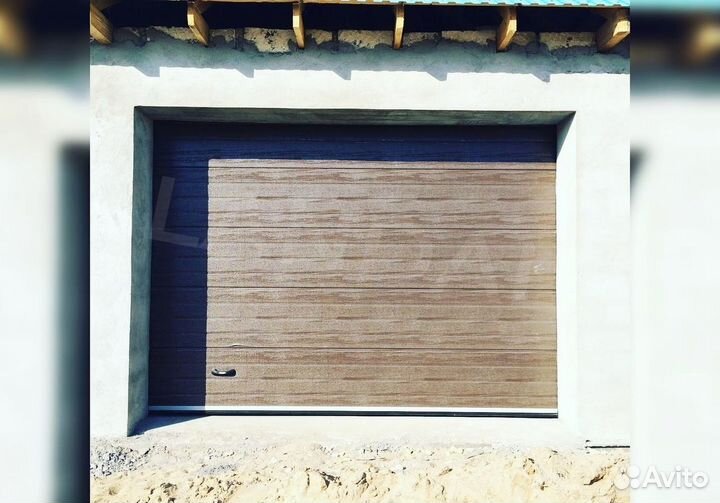 Гаражные секционные ворота