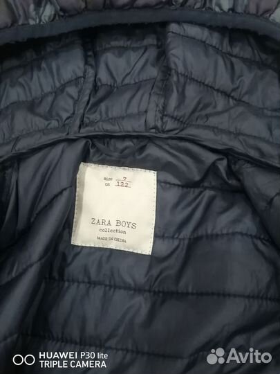 Куртка для мальчика zara 122