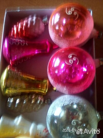 Елочные игрушки СССР