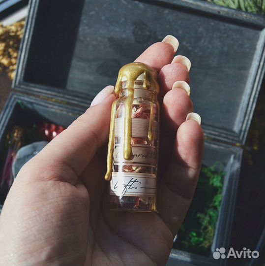 Набор Шкатулка с минералами. Натуральные камни