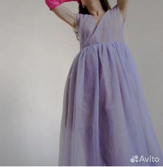 Платье ручной работы