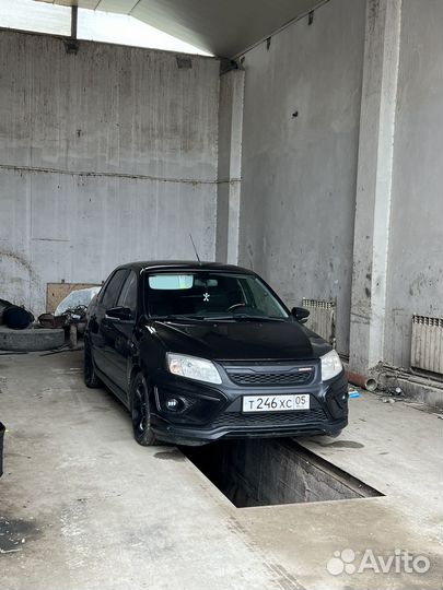 Бампер granta спорт