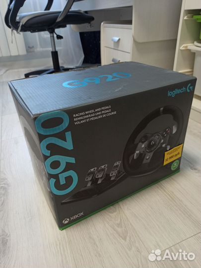 Игровой руль logitech g920