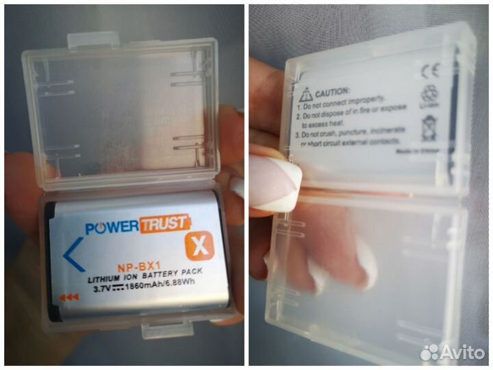 Аккумулятор для sony 4шт+зарядка+акваб.+камера з\ч