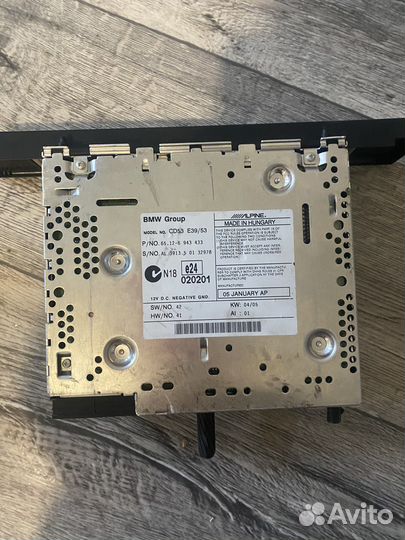 Штатная магнитола бмв х 5 е 53.2003