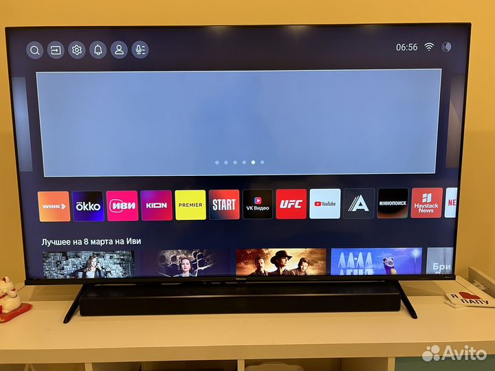 Телевизор SMART tv бу 55 Hisese